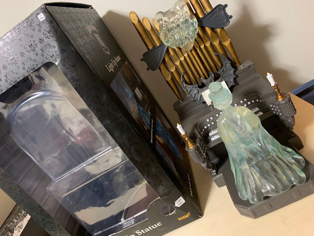 ディズニー ホーンテッドマンション オルガン スタチュー フィギュア