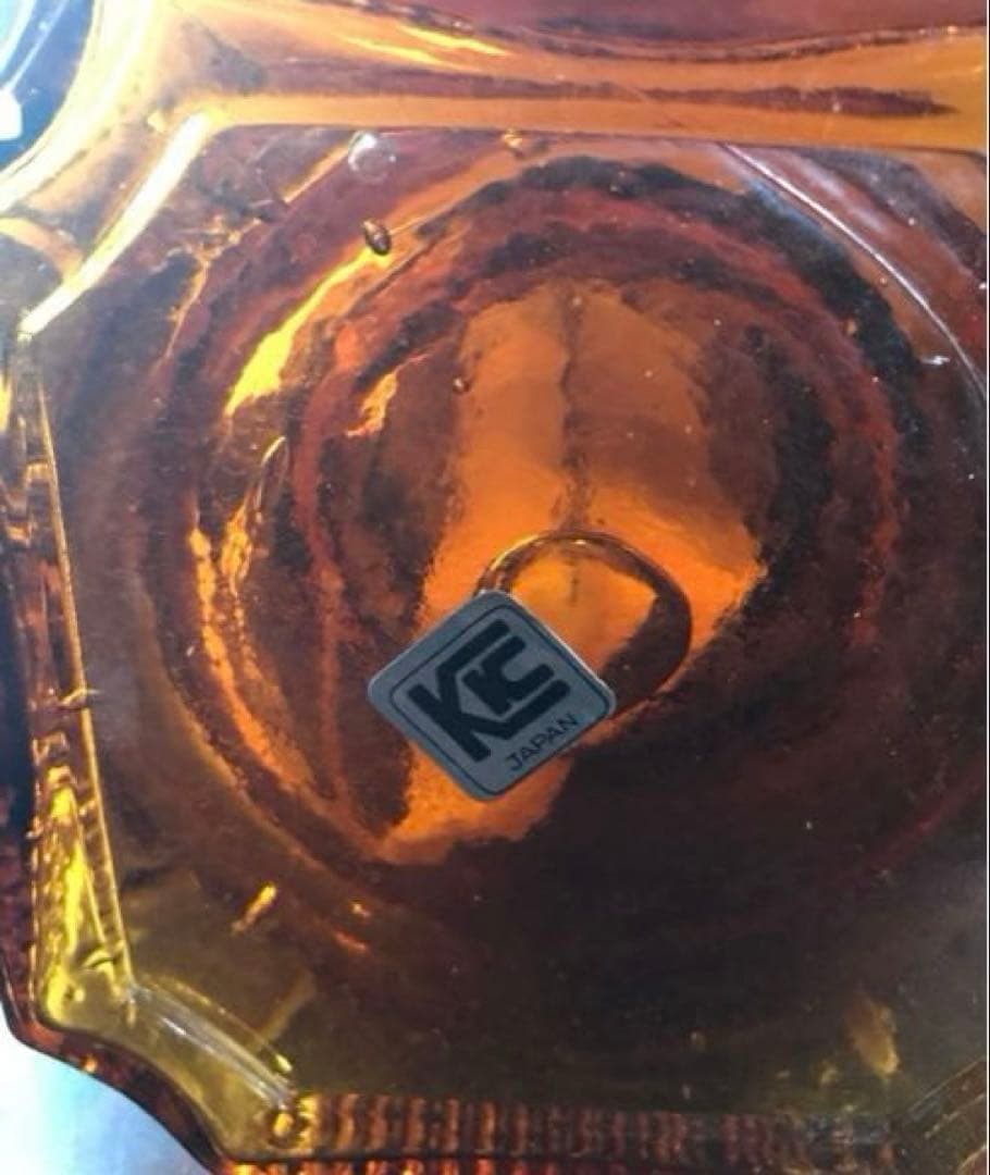 美品　北一ガラス　ランプ　ヴィンテージ　オイルランプ　アルコールランプ