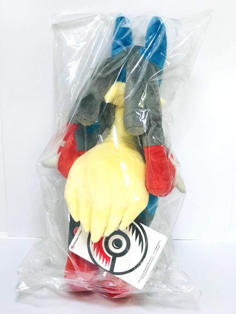 【新品・紙タグ付き】 ポケモン メガルカリオ ぬいぐるみ ポケモンセンター