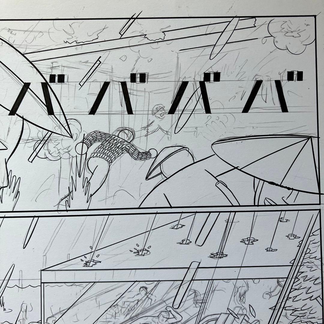 横山裕一　額装原画⑥　yuichi yokoyama