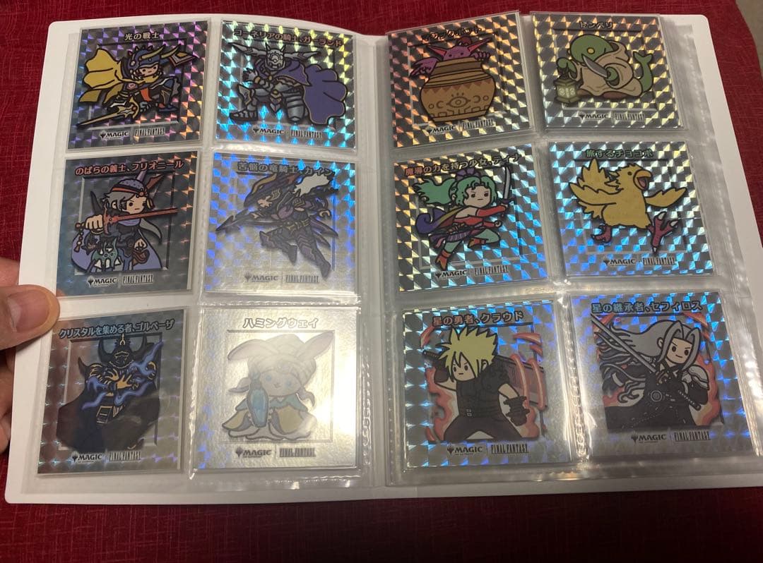 MTG FF ちびキャラシール 53+3種類フルコンプリートセットファイル付き