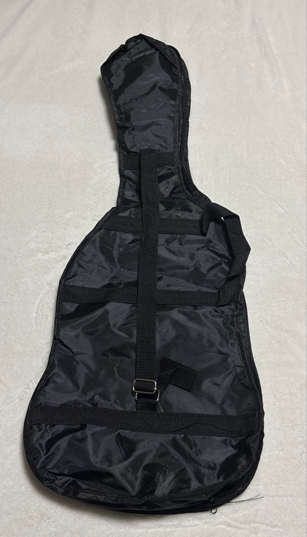 【美品】エレキギター 初心者 ピック付き 台付き 袋付き