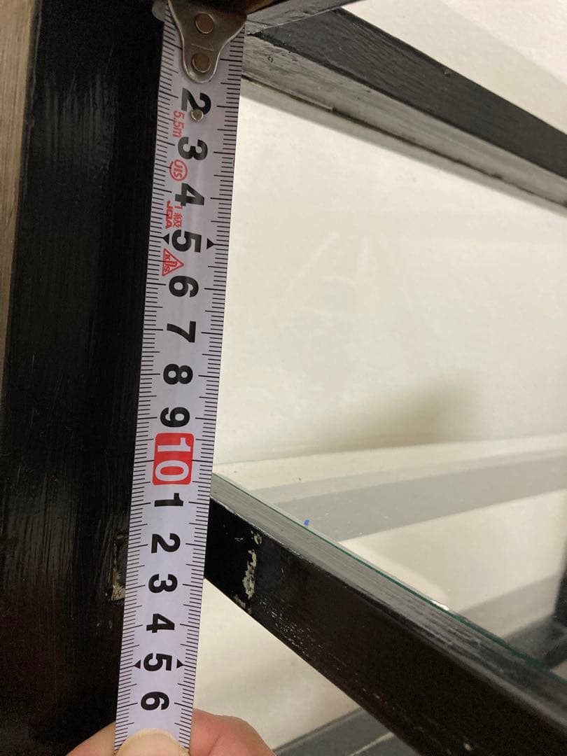 アンティークガラスショーケース