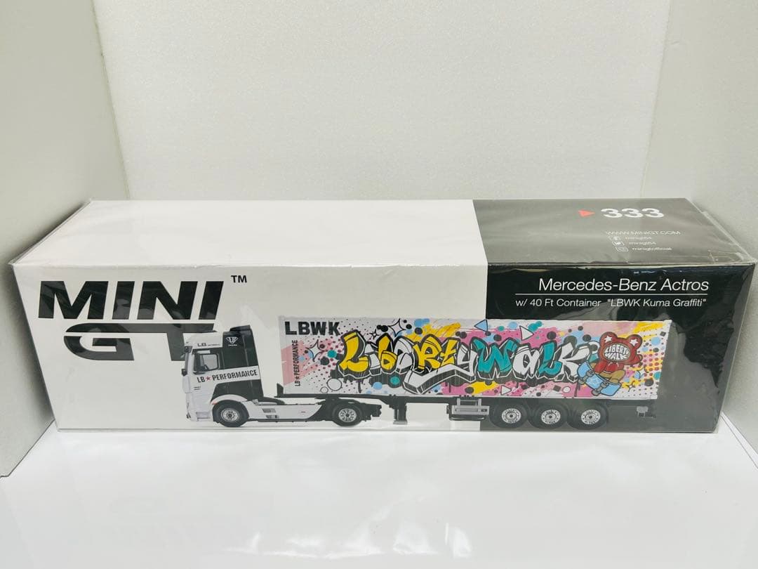 1/64 MiniGT メルセデスベンツ アクトロス \"LBWK KUMA\"