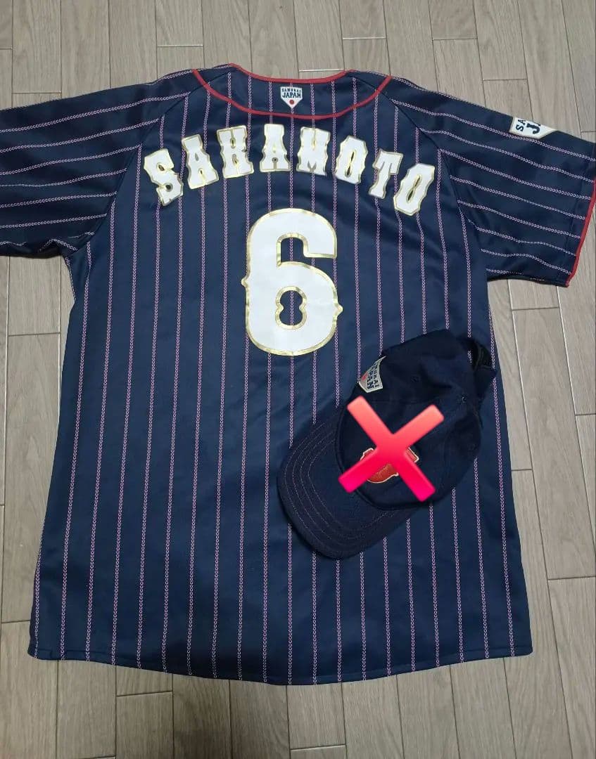 バラ売り可 坂本 日本代表 ユニフォーム & キャップ セット