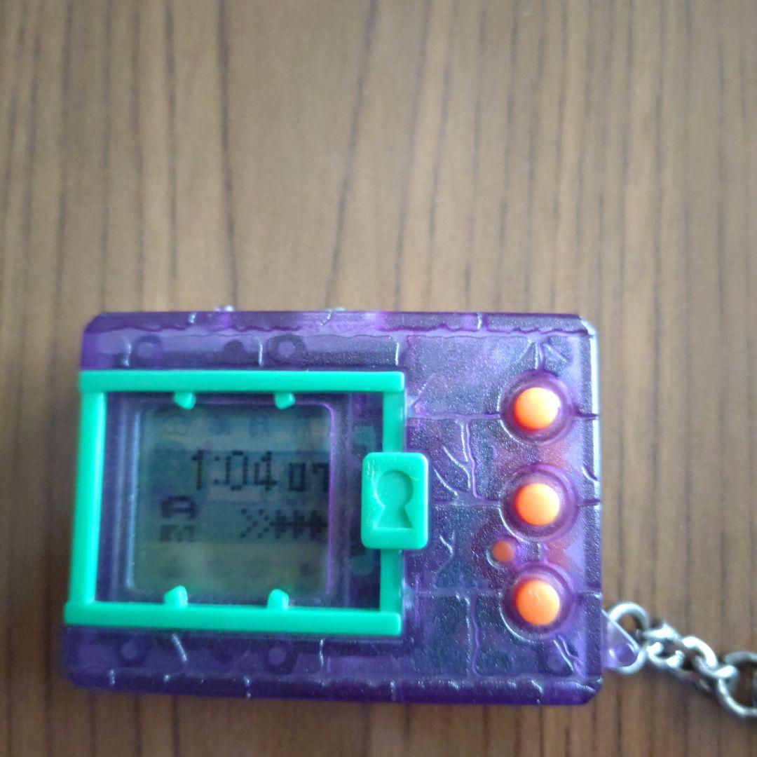 初期デジタルモンスター1997 スケルトンパープル