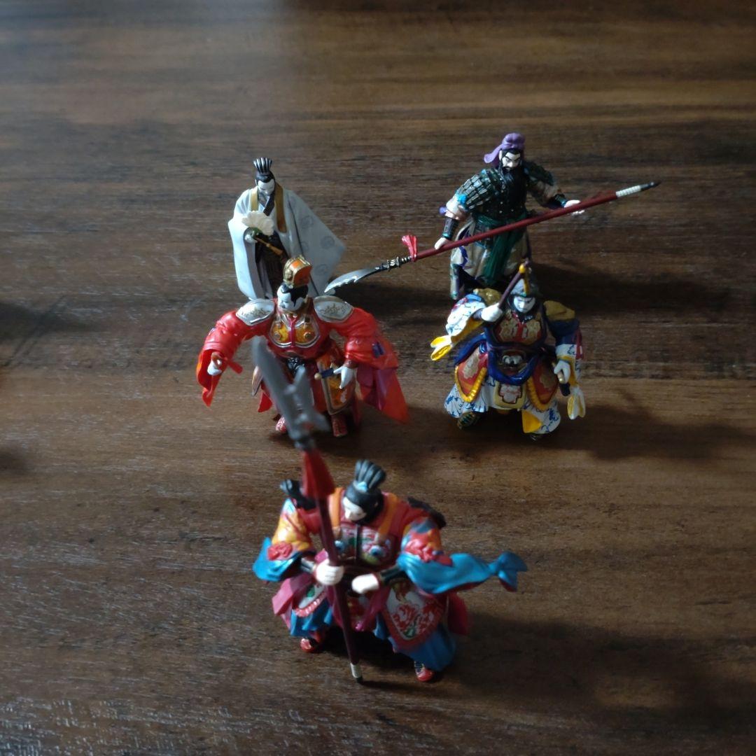 海洋堂 三国志 第壱集5体 第弐集5体