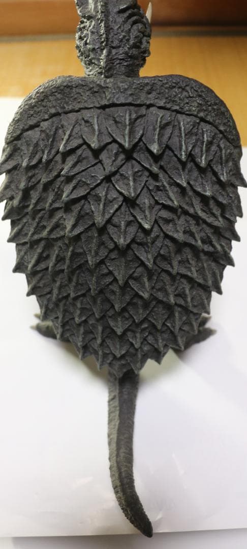 貴重昭和版　ガメラ（大映映画）の大型フィギャー　全高：約２７㎝　完成品　中古品