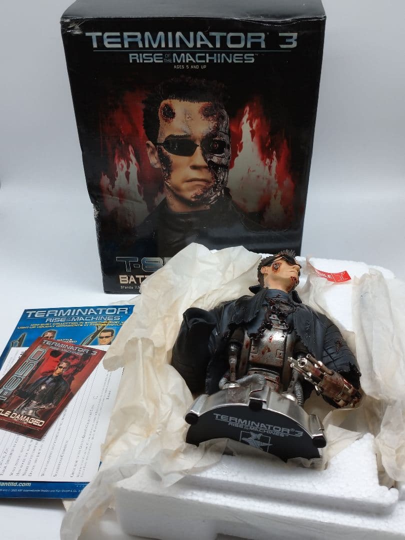 ジェントルジャイアント ターミネーター3 T-850 バトルダメージバスト