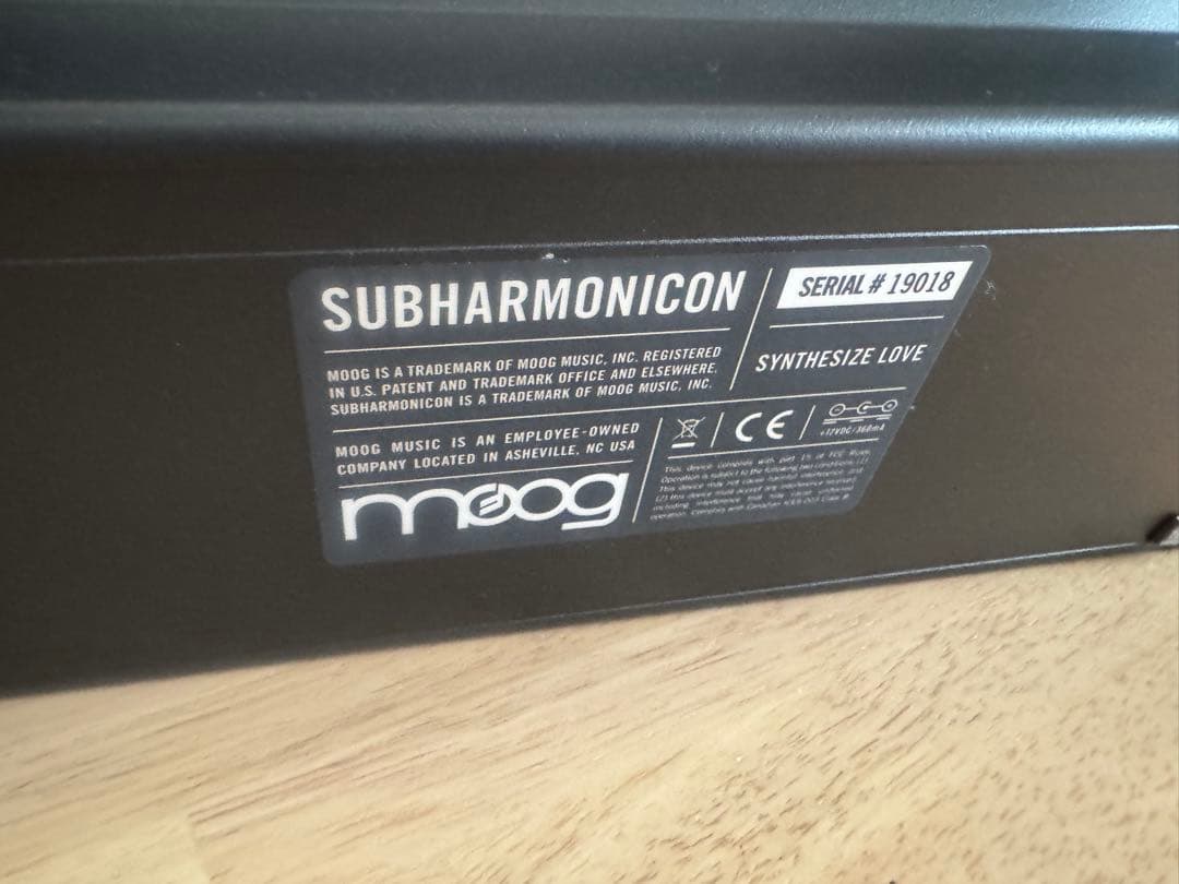 Moog DFAM & SUBHARMONICON セット