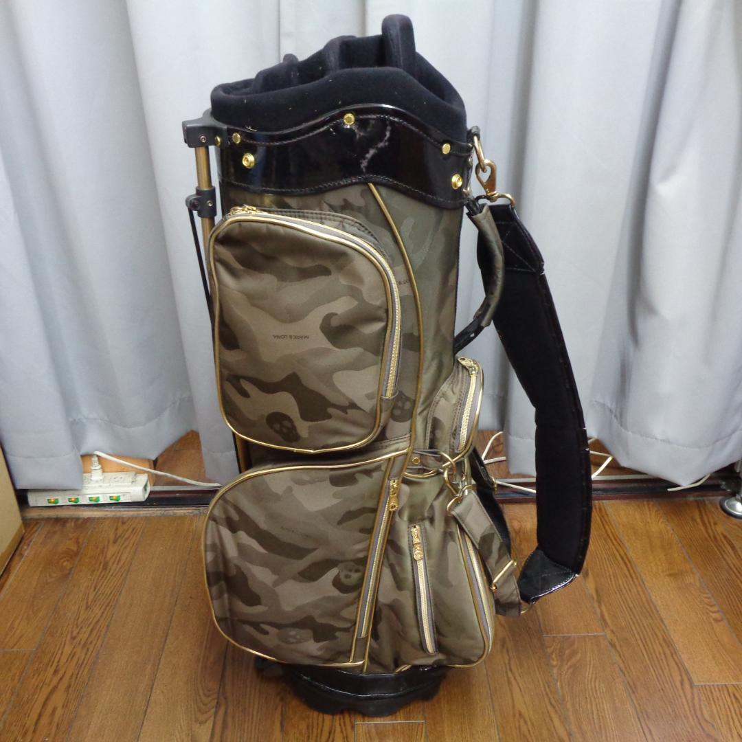 MARK & LONA キャディバッグ カモフラ