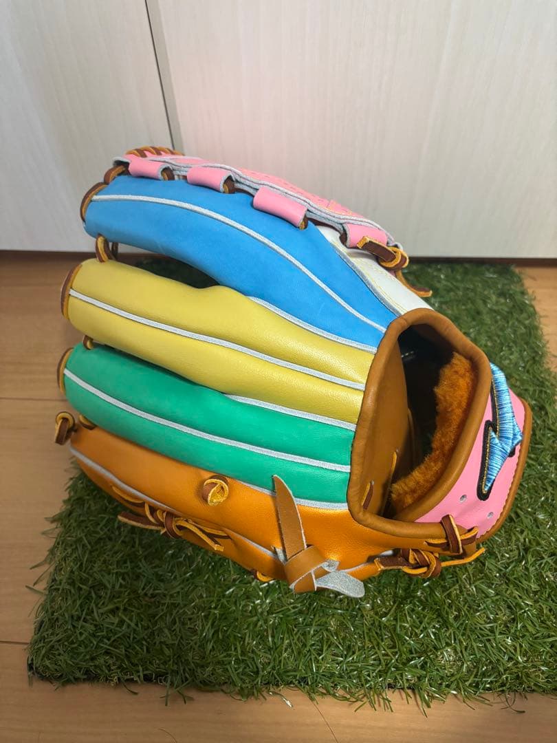 日本製　波賀ジャパン　今中モデル　ミズノプロ ダイバーシティブルー　投手