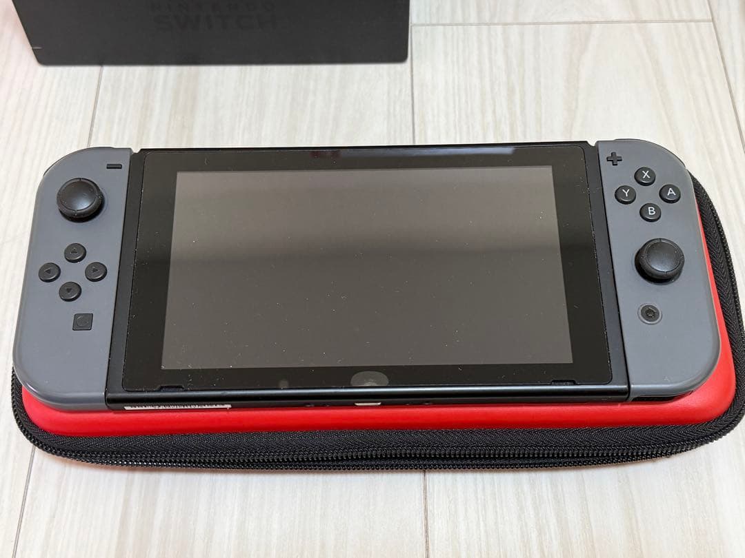 Nintendo Switch 通常版　グレー　ブラック　+プラコン×2