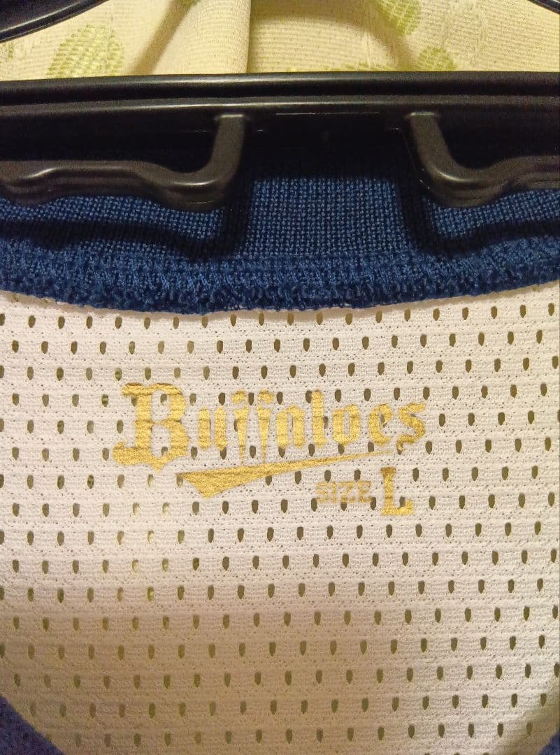 オリックスバファローズ　BlueWaveメッシュジャージ　西川