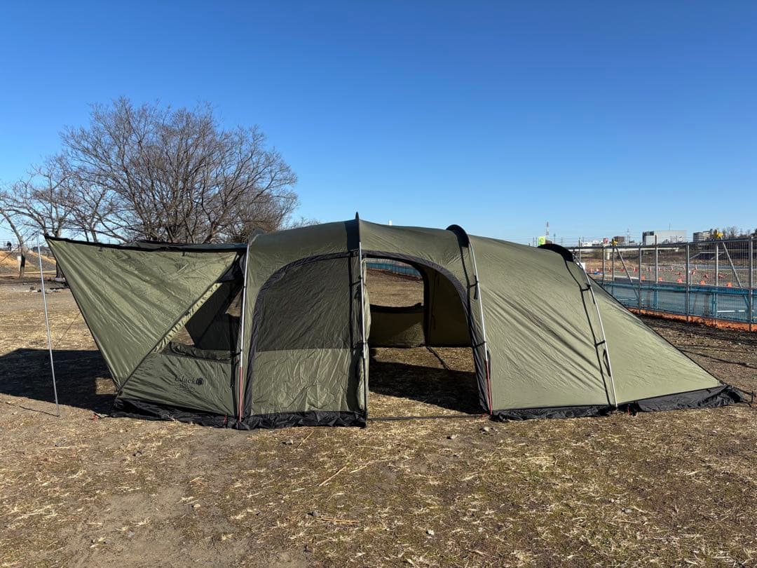 UJack Bellows 2ルームトンネルテント