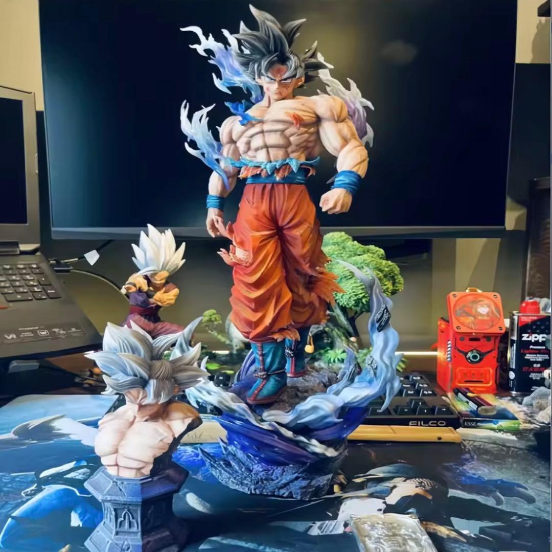 42cm ドラゴンボール身勝手の極意 孫悟空 ガレージキット フィギュア