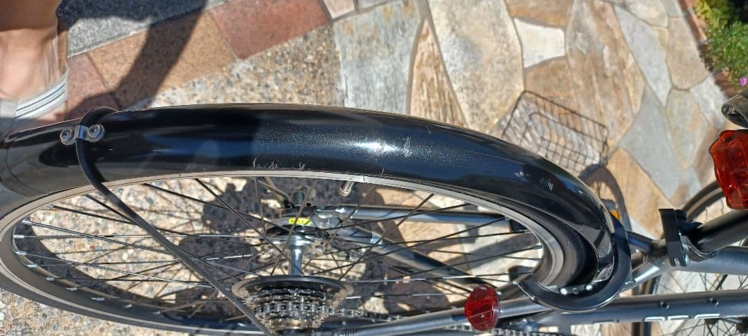 子供　スレイド　クロスバイク　26インチバスケット付き