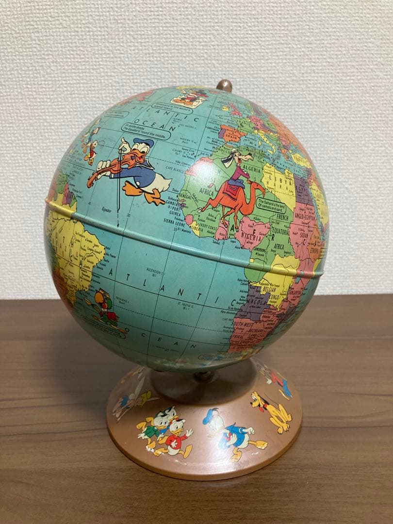 激レア　Rand McNally社　地球儀