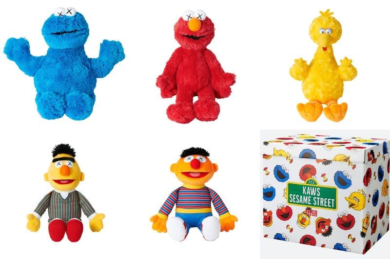 新品KAWS×ユニクロ×セサミストリート コンプリートBOX☆最終値下げ
