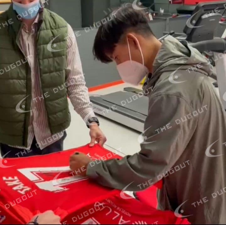 ザ・ダグアウト 直筆サイン ユニフォーム 久保建英 マジョルカ 21/22