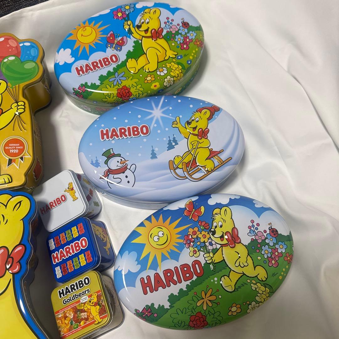 ハリボー　缶まとめ売り