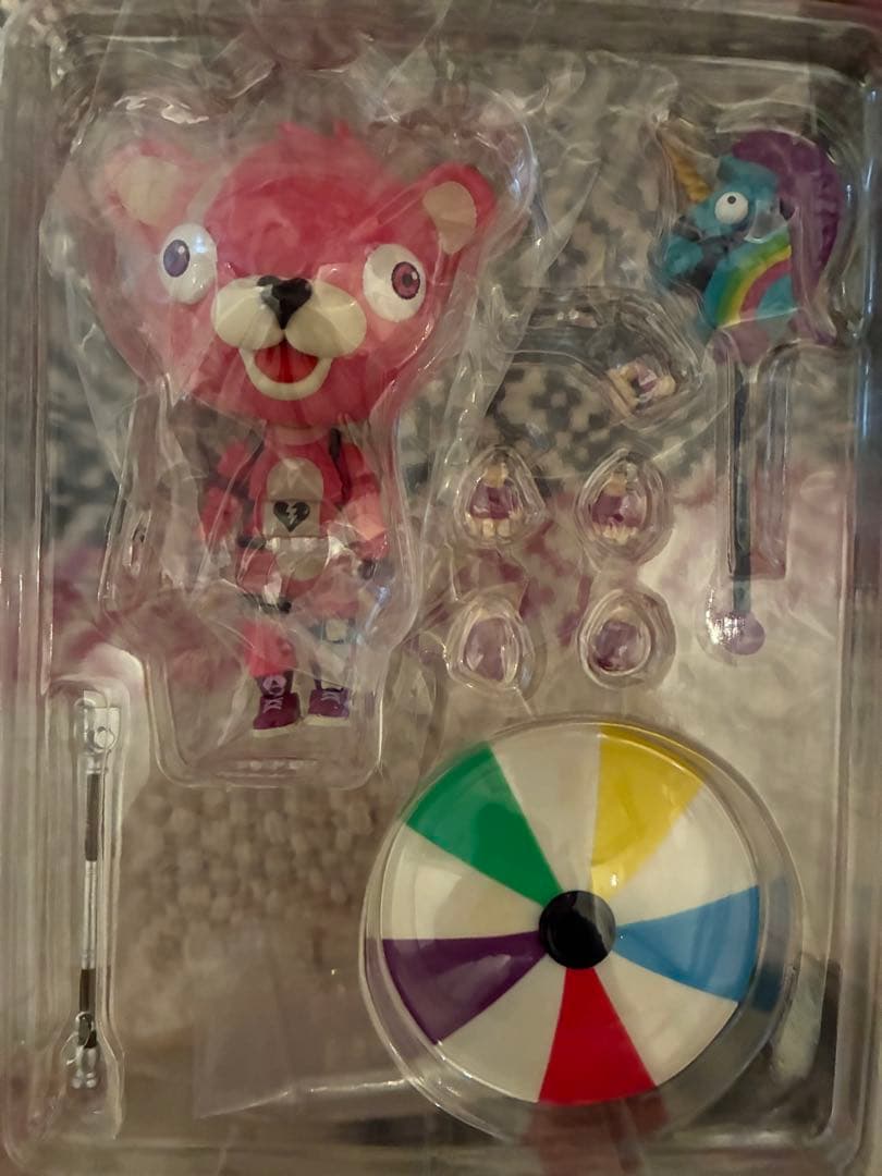 ピンクのクマちゃん　1249　フォートナイト