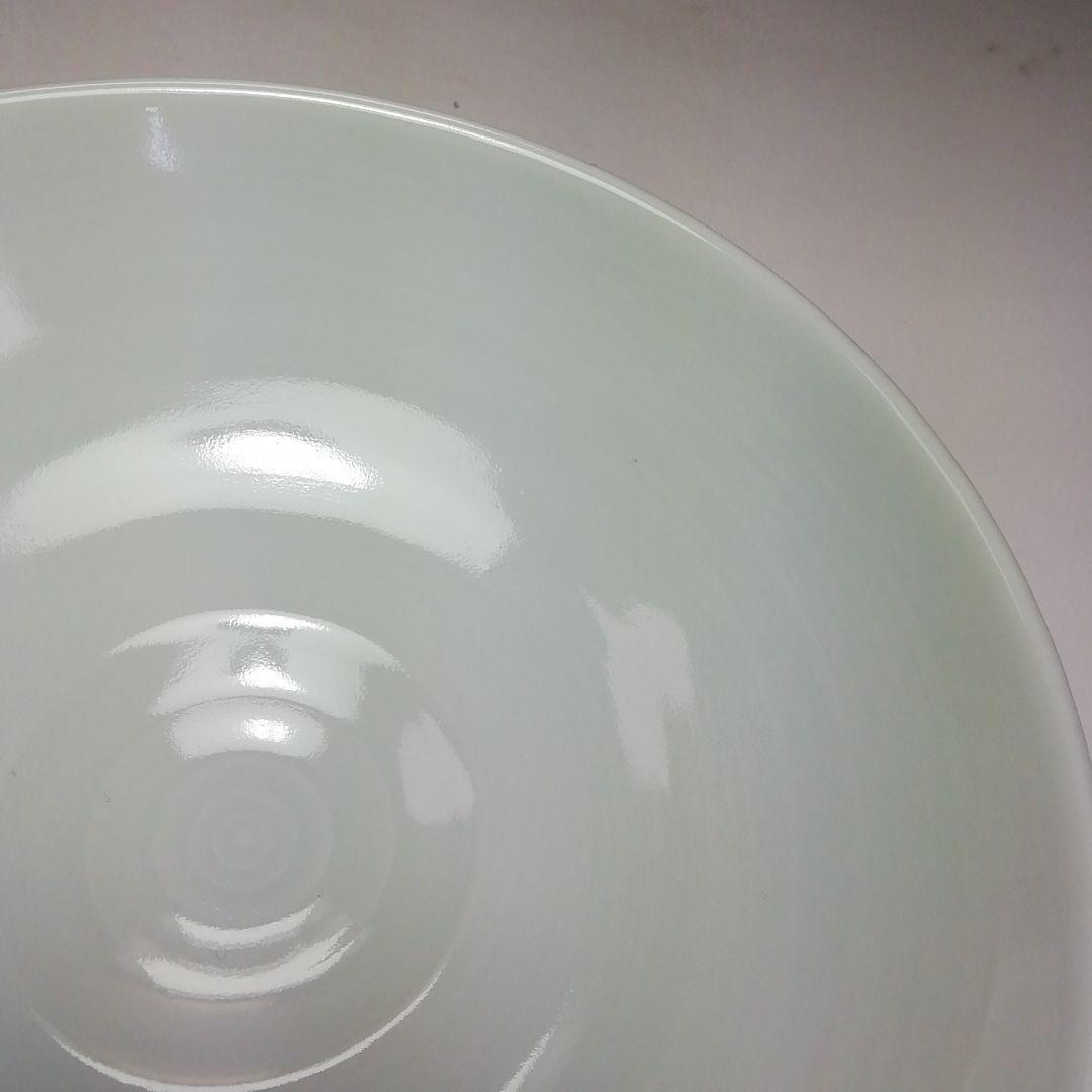 Ｓ５０６　茶碗　『白磁　平茶碗』『伊東慶作』　共箱　抹茶碗　茶道具