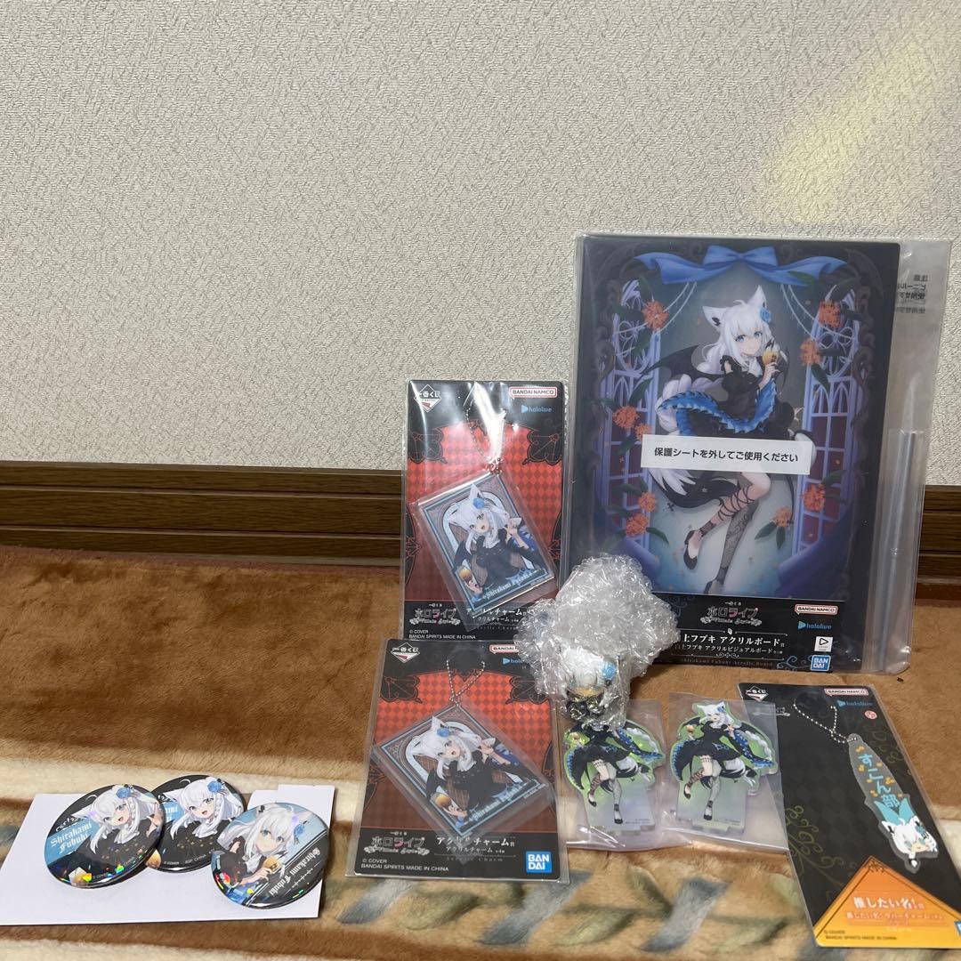 H*涙様 一番くじ ホロライブ ～Villain Style～ 白上フブキ セッ