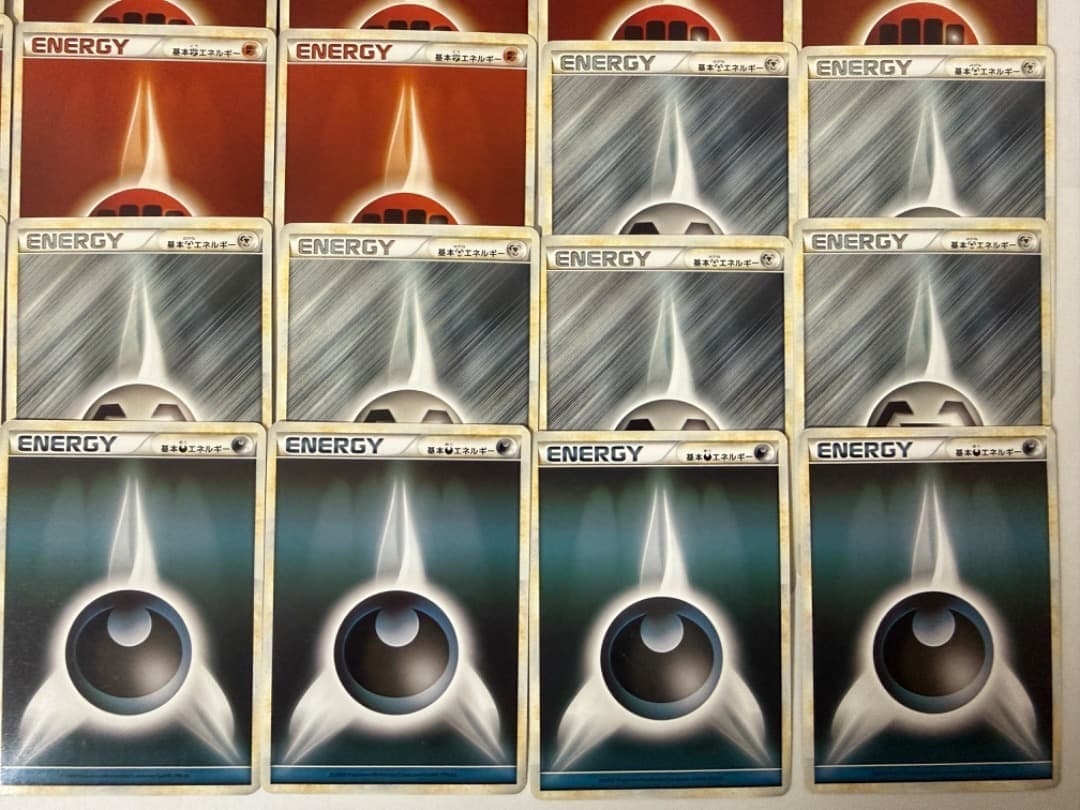 LEGEND　基本エネルギー　まとめ売り　セット　草炎水雷超闘鋼悪　レジェンド