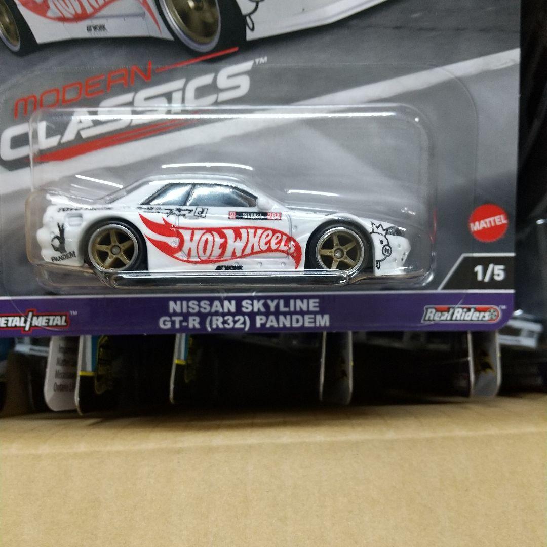 新品10個ホットウィール 日産 スカイライン GT-R (R32) パンデム