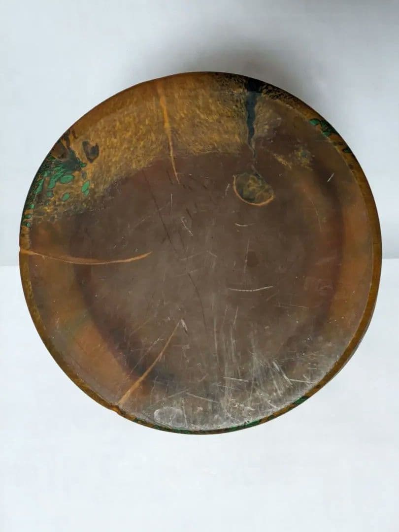 ♦岩田ガラス工芸家 岩田久利作 阿古陀形花瓶 花器 花活 美術品 骨董品