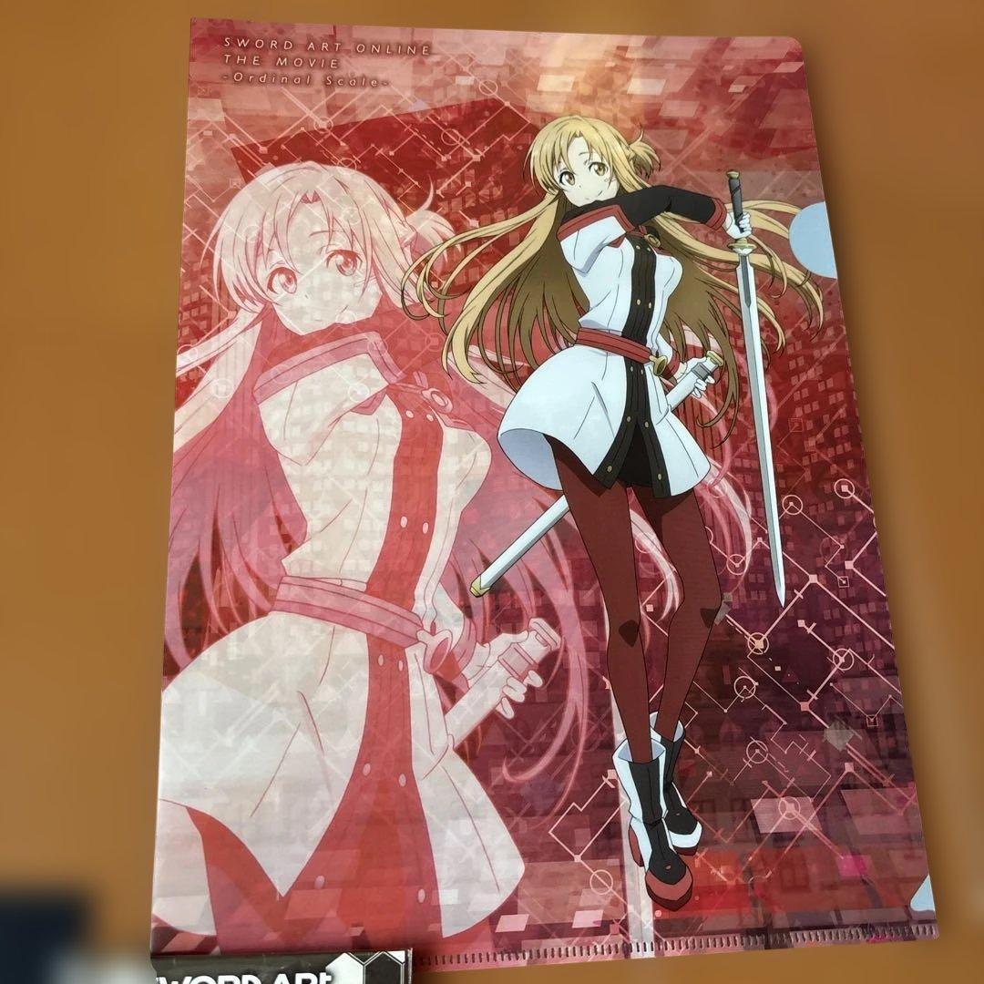 ソードアート・オンライン　ランジェリー　アスナ　アリス クリアファイル　まとめ売