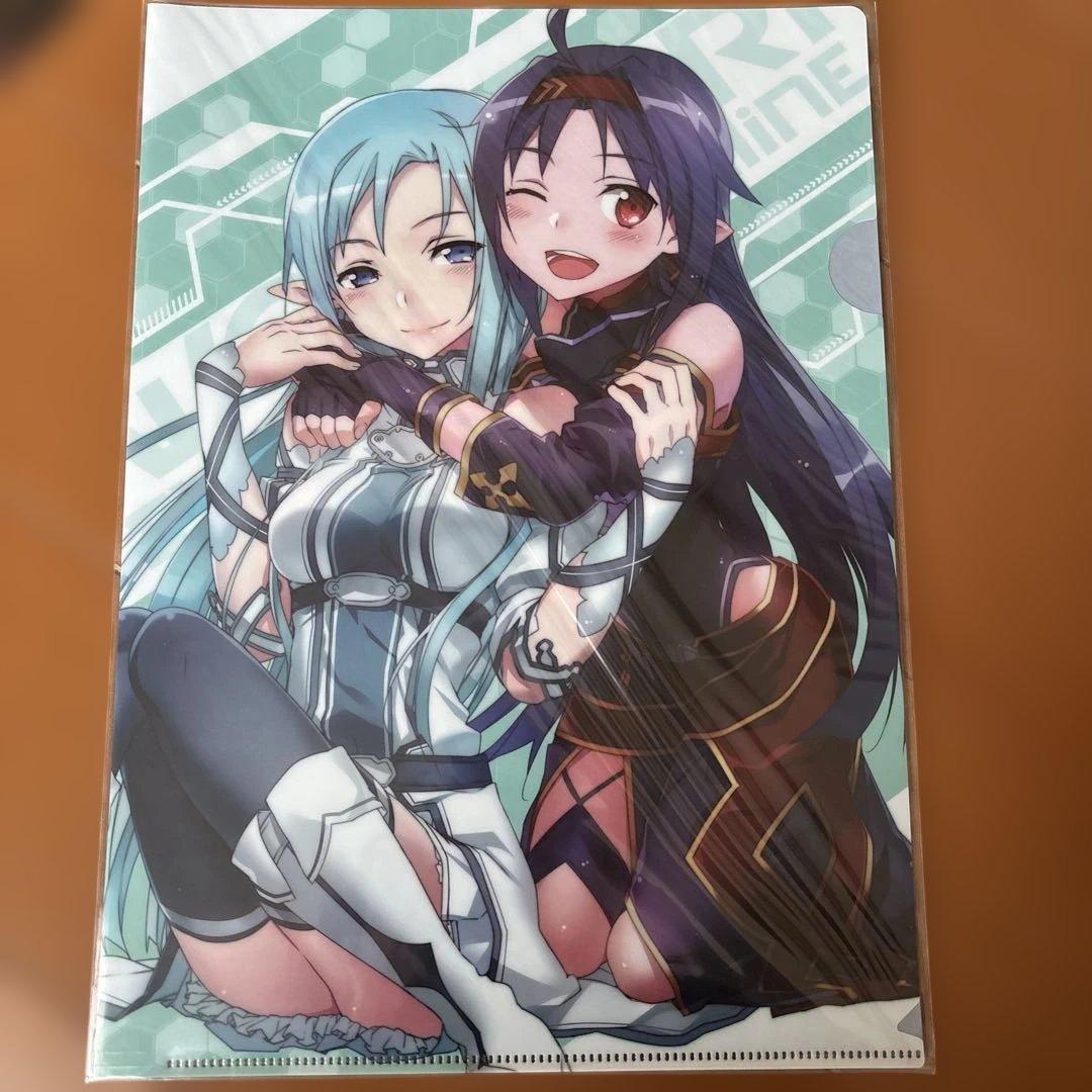 ソードアート・オンライン　ランジェリー　アスナ　アリス クリアファイル　まとめ売