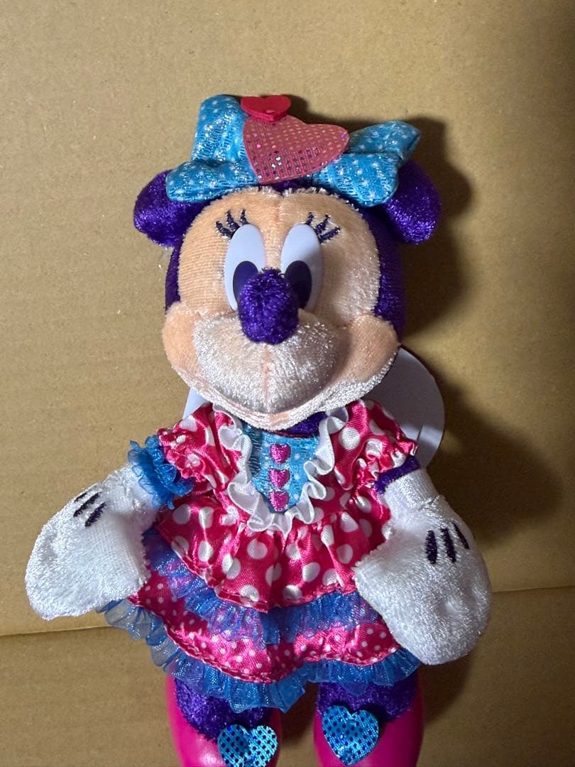 ミッキー ミニー プルート ぬいぐるみバッジ　ディズニー　パルパルーザ