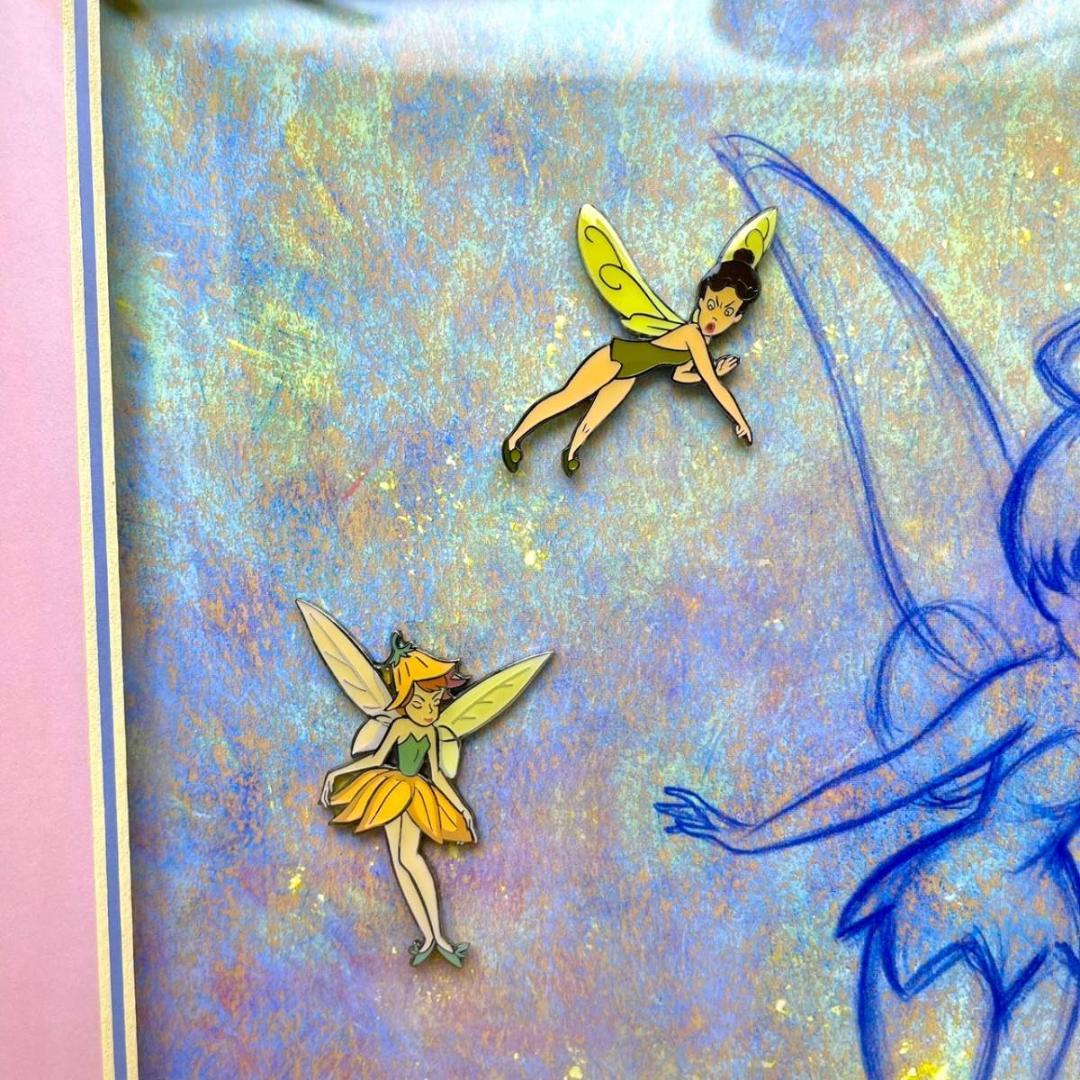 限定品★ピーターパン Peter Pan ティンカーベル 絵画 額縁