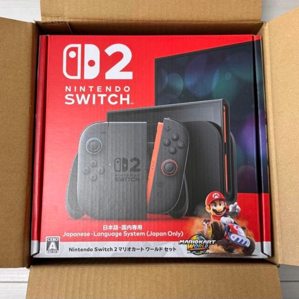Nintendo Switch 2 日本語専用 マリオカートセット　新品　未開封