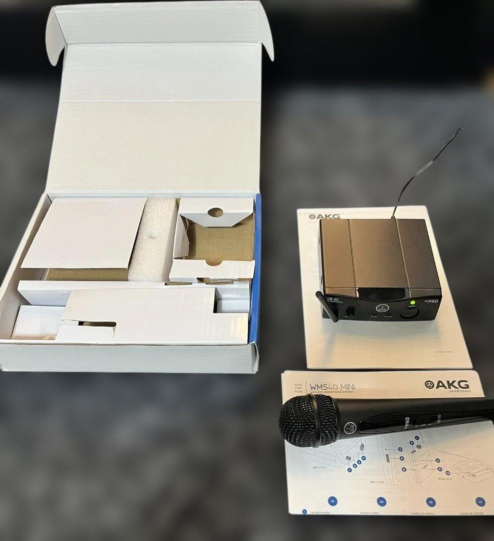AKG WMS40 PRO MINI VOCAL SET ワイヤレスマイクセット