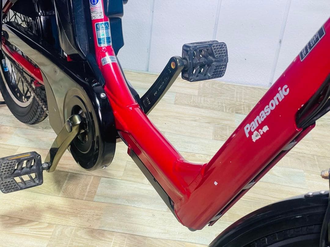 3085パナソニック13.2アンペア　子供乗せ　電動アシスト自転車