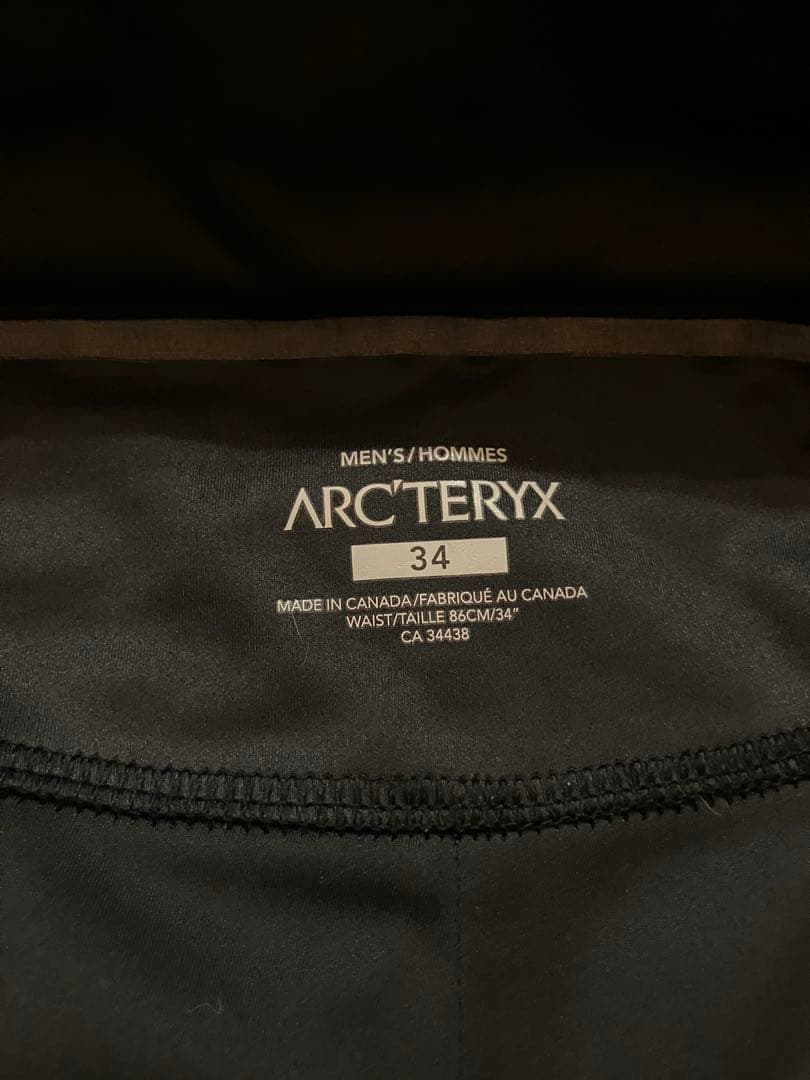 Arc'teryx スキーパンツ ブラック GORE-TEX Pro Shell