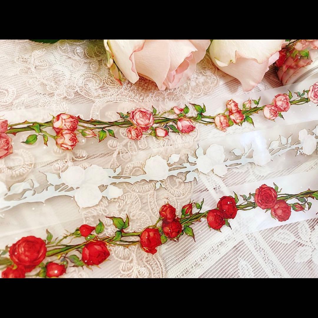 ▶︎import/hwaraさまPETマスキングテープrose newフルコンプ