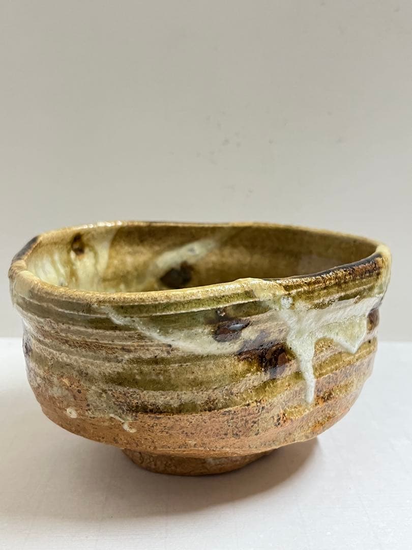 美濃焼の名工加藤勝之造 伊賀茶碗　絵唐津茶碗 で２点 ムギムギさん