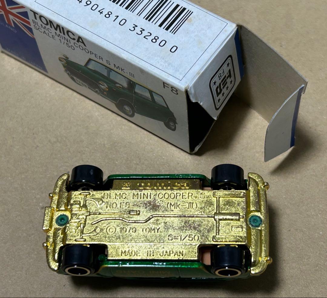 トミカ ミニクーパー シェリフ sheriff メタグリーン