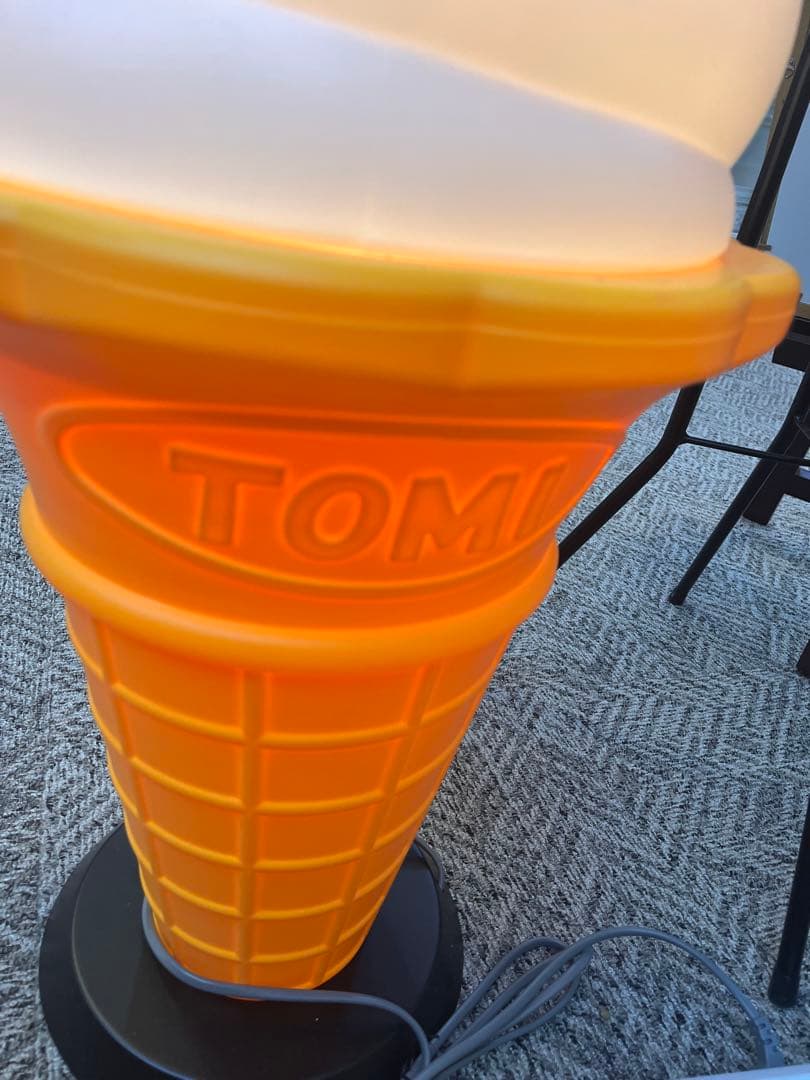 アイスクリームディスプレイ　ホワイト