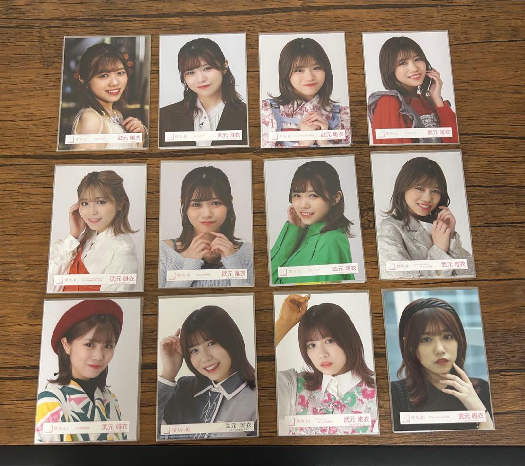 櫻坂46 武元唯衣　生写真　81コンプ　まとめ売り