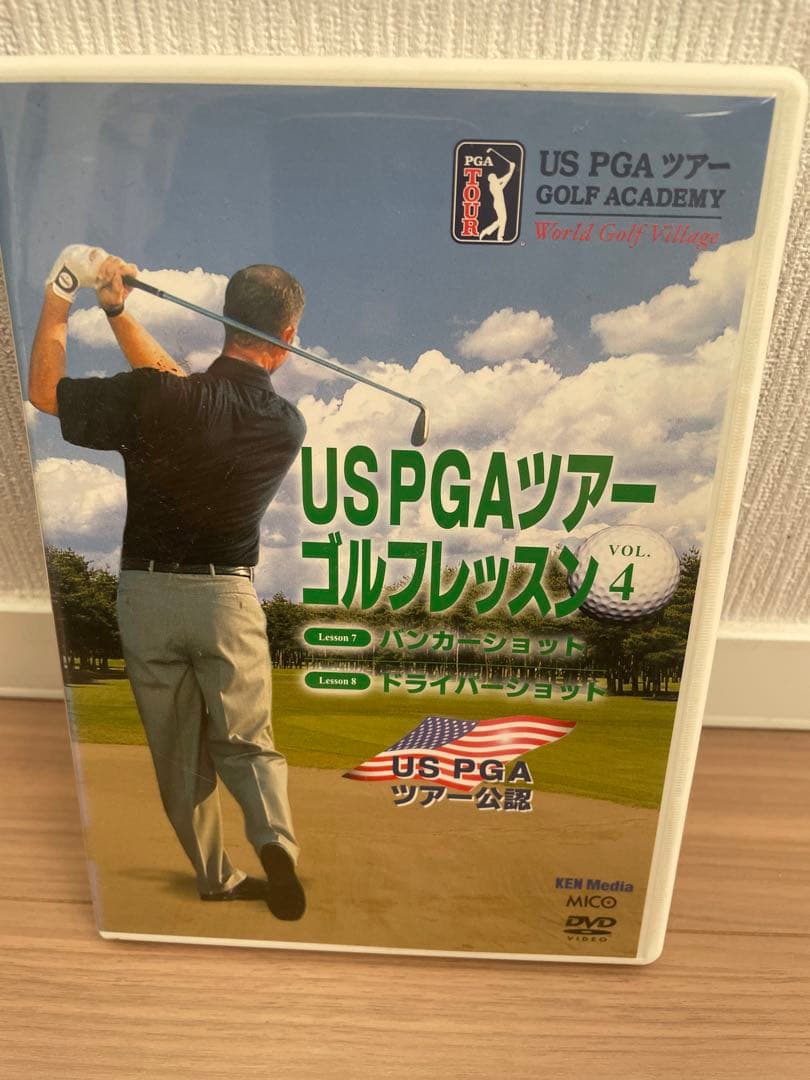 USPGAツアーゴルフレッスンDVD全７巻セット