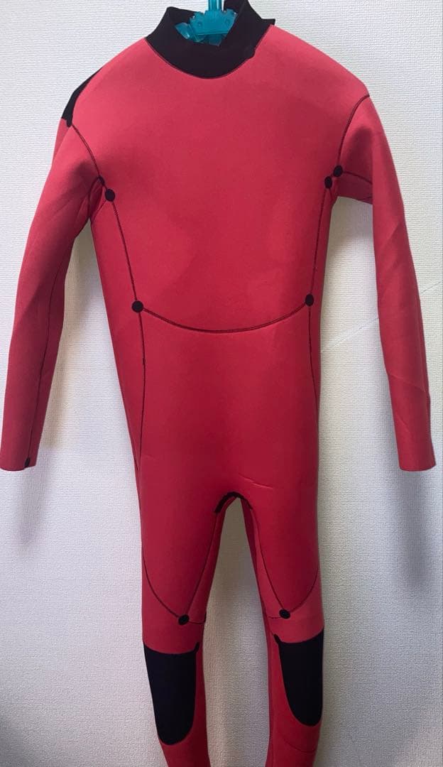 RSS⭐️XXLBサイズロングチェストジップセミドライウェットスーツ5/3㎜