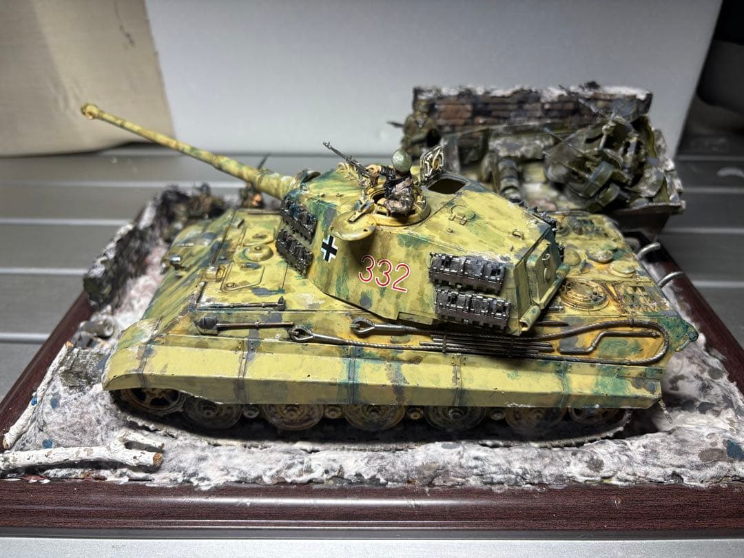 キングタイガー　M16ハーフトラック　歩兵