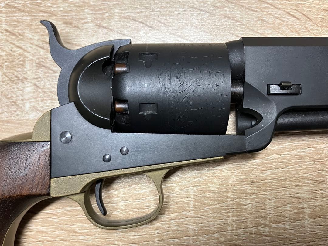 CAW M1851 NAVY 4インチ HW モデルガン