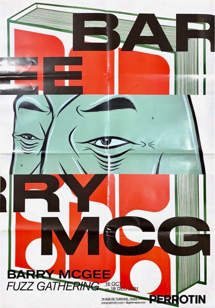 【1setのみ】バリー・マッギー　ポスター2枚セット　BARRY MCGEE