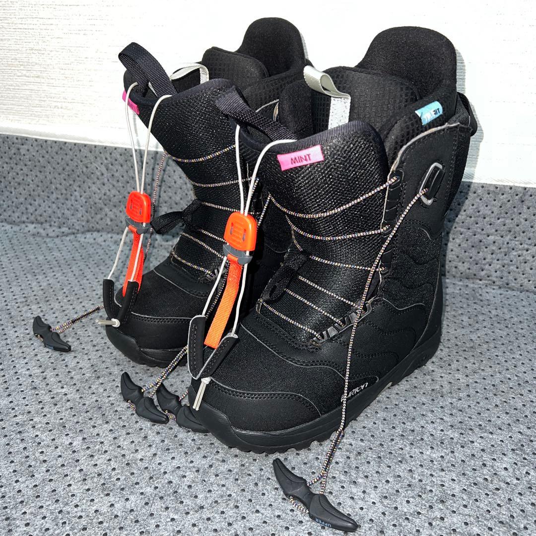2回使用 23cm BURTON MINT AF スノーボード レースブーツ